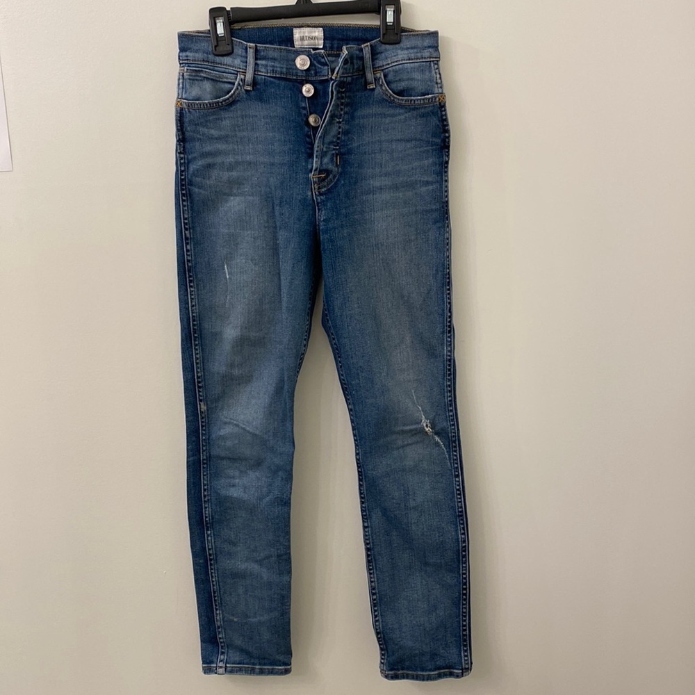 Hudson High Rise Blue Jeans